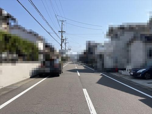 前面道路(2026年2月撮影)