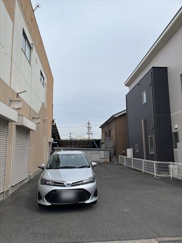 南側駐車場部分