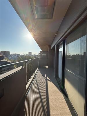 南側バルコニー