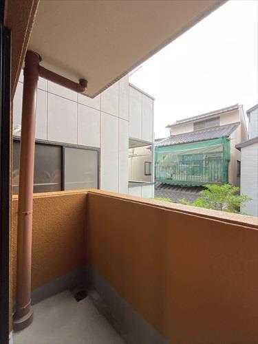 北側バルコニー