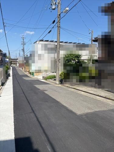南西側前面道路(2026年4月撮影)