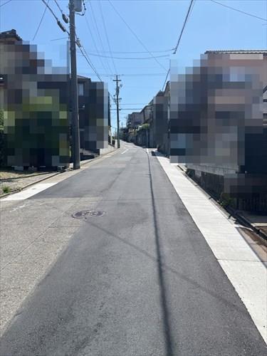 南西側前面道路(2026年4月撮影)