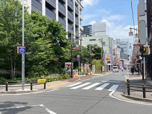南側前面道路 (2026年5月撮影)