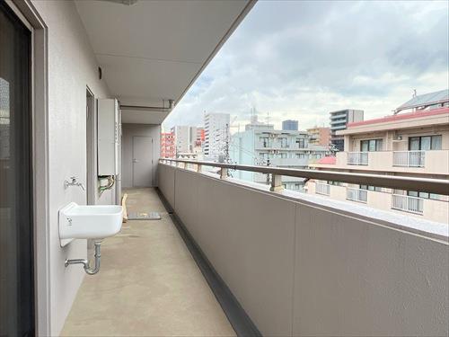 北側バルコニー-1