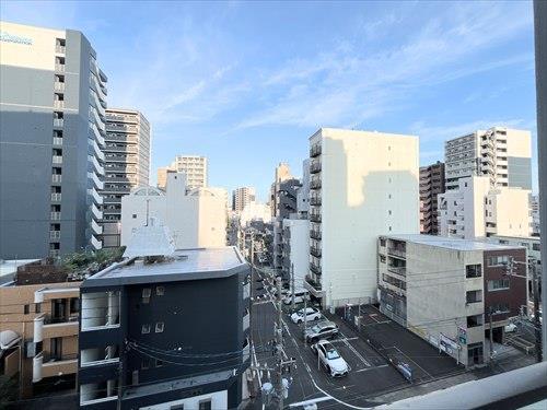 東側バルコニーからの眺望