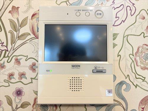 TVモニター付インターフォン操作パネル
