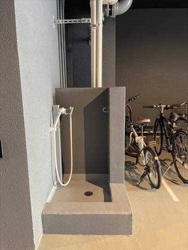 ペット足洗い場