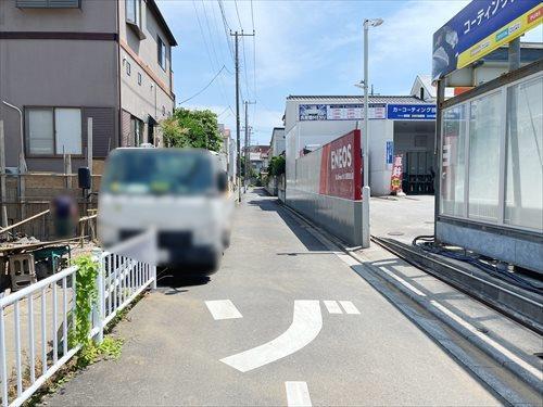 前面道路写真（2024.6.11撮影）