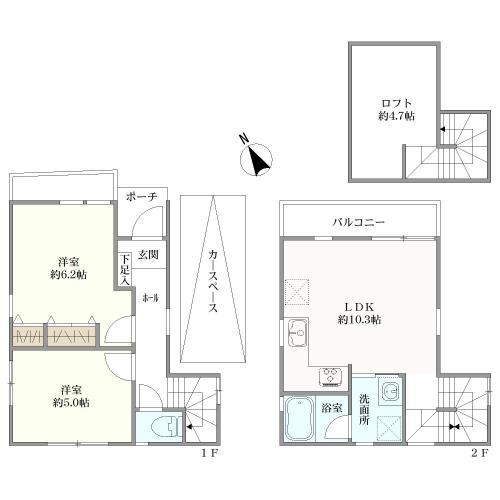 建物参考プラン（間取り図）