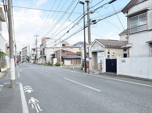 前面道路