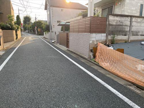 前面道路