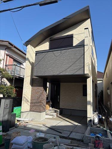 建築中の外観(2026年2月撮影)