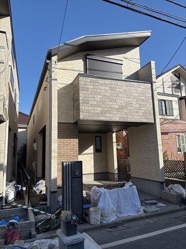 建築中の外観(2026年2月撮影)