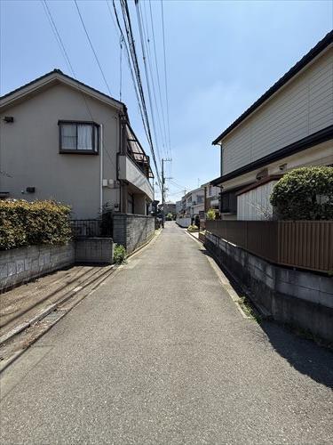 北側前面道路2026.5.16撮影 北側前面道路2026.5.16撮影