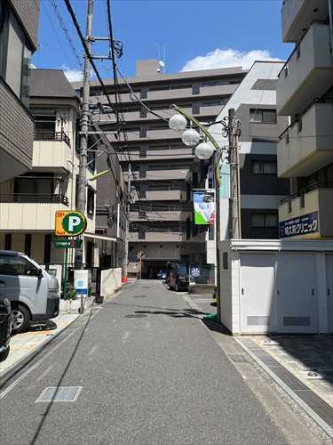 前面道路（北側）