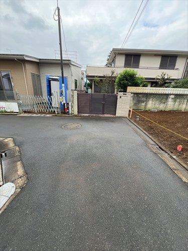 前面道路（2026年9月撮影）