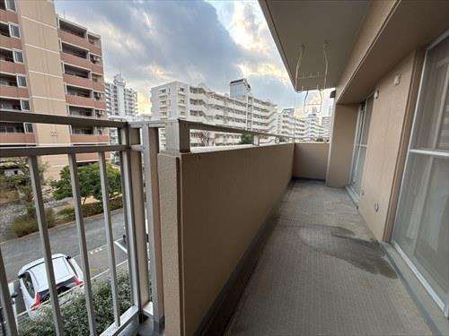 南向きバルコニー