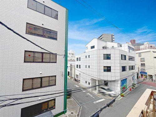 南向きバルコニーからの眺望