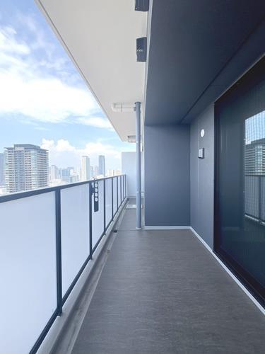 西向きバルコニー