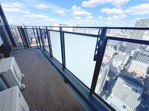 東向きバルコニー