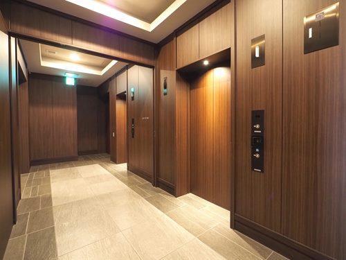 【共用部】エレベーターホール（高層階用）