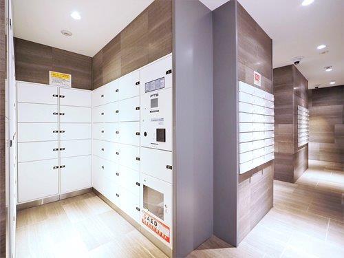 【共用部】2階宅配ボックス・メールコーナ