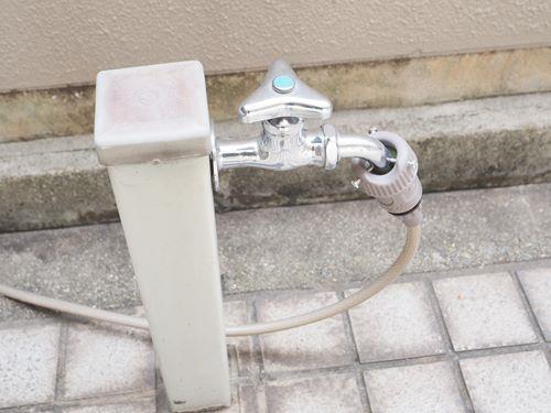 専用庭 水栓