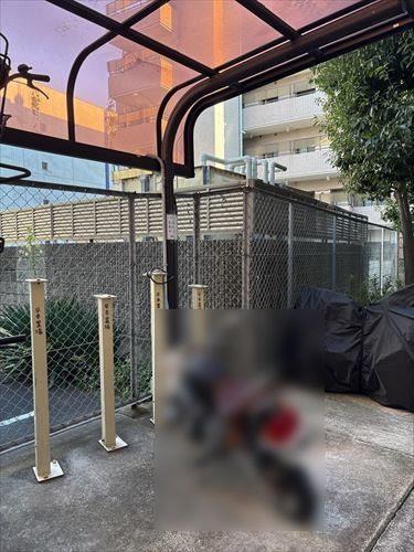 【共用部】バイク置き場