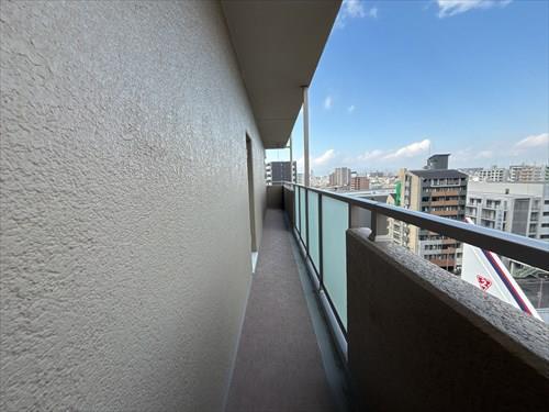 北向きバルコニー