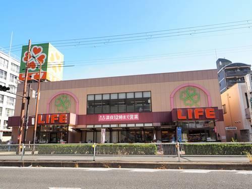 ライフ都島高倉店 440ｍ