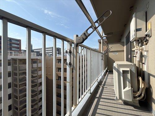 南向きバルコニー