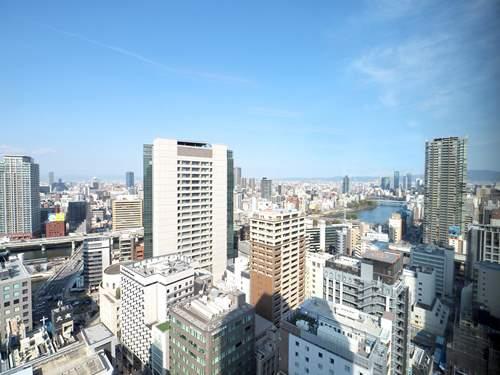 【共用部】28階ビューラウンジからの眺望