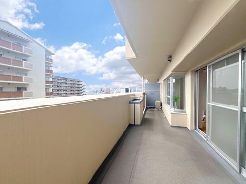 南向きバルコニー