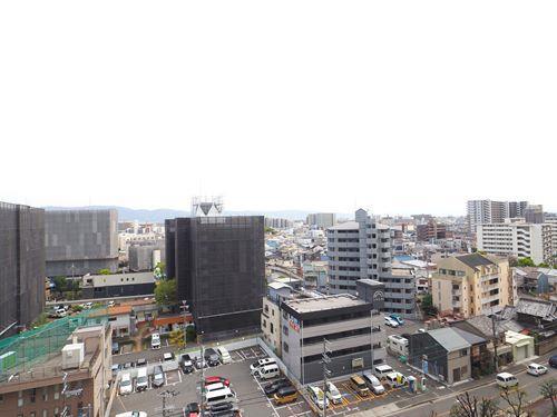 南向きバルコニーからの眺望