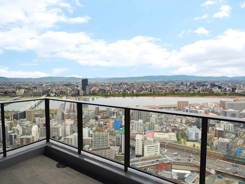 【共用部】39階スカイラウンジ 眺望