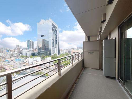 南向きバルコニー