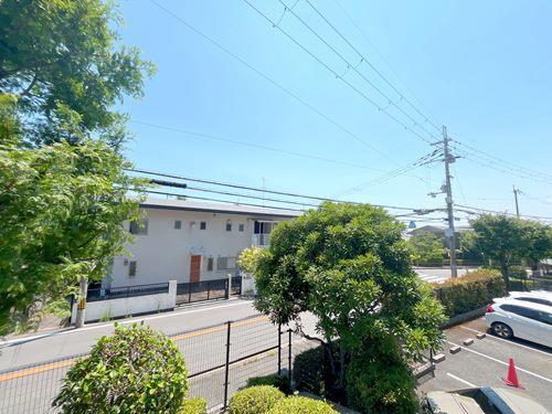 南向きバルコニーからの眺望