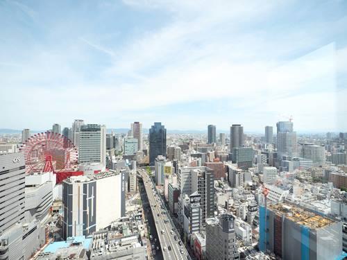 【共用部】32階 スカイラウンジ眺望