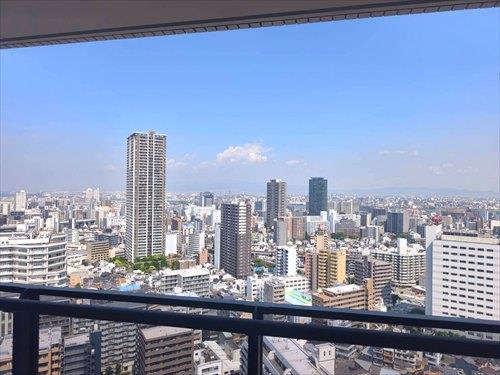 西向きバルコニー