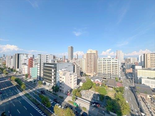 東向きバルコニー 眺望