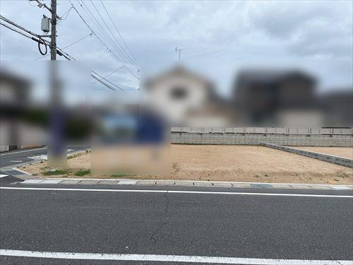 現地（西側から撮影）