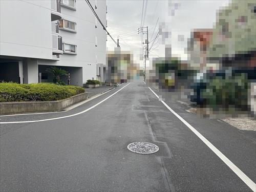 西側道路