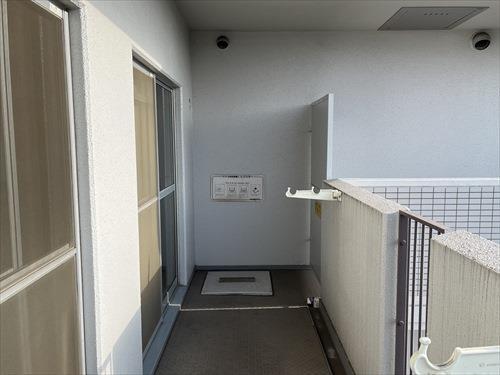 南西側バルコニー