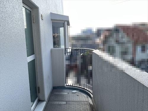 北側バルコニー