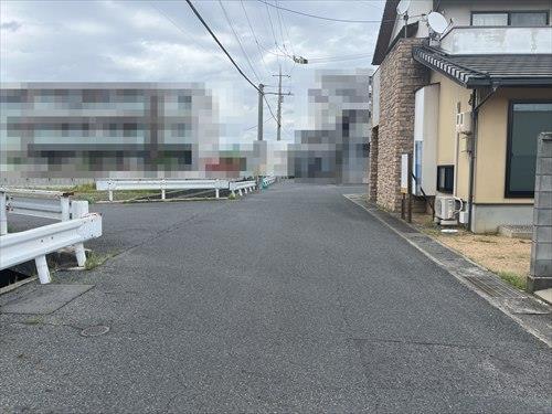 西側道路