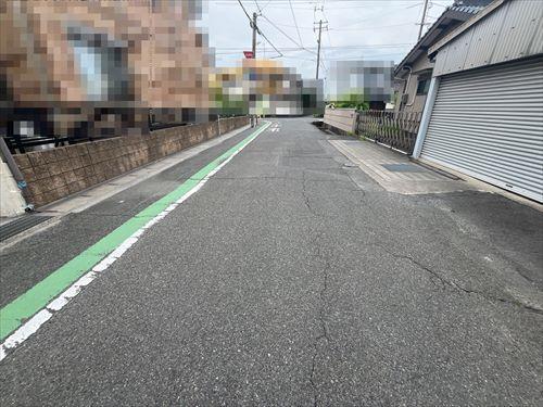 東側道路 東側道路