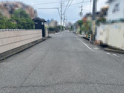 南側道路 南側道路