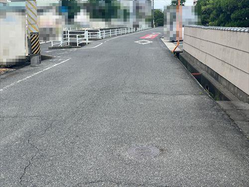 南側道路 南側道路