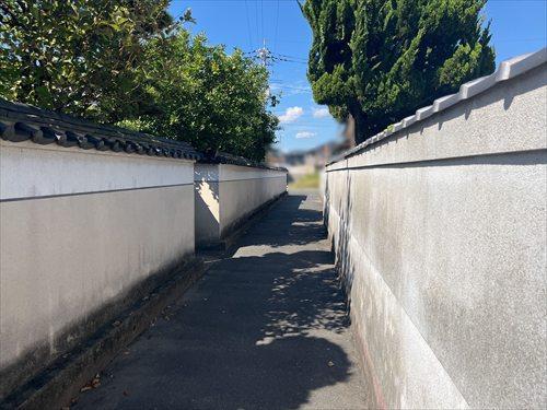 南側道路（東側から撮影）