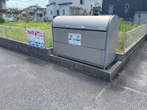 敷地内ゴミ置き場写真